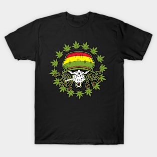 Rasta Marijuana Joint T-Shirt